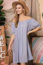Juliana Off The Shoulder Dress - POSH NOVA