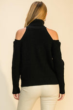 Classic Affair Cold Shoulder Top - POSH NOVA