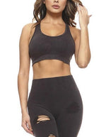 Distressed Vintage Washed Bra Top-Color Options - POSH NOVA