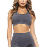 Distressed Vintage Washed Bra Top-Color Options - POSH NOVA