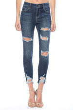 Harlem Midrise Crop Skinny Jean - POSH NOVA