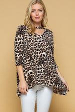 Cheetah Cutie -Tunic Top - POSH NOVA