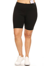 Posh High Rise Biker Shorts-Black - POSH NOVA