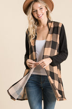 Maria Plaid Cardigan - POSH NOVA