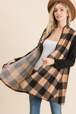 Maria Plaid Cardigan - POSH NOVA