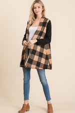 Maria Plaid Cardigan - POSH NOVA