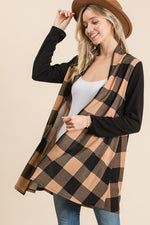 Maria Plaid Cardigan - POSH NOVA