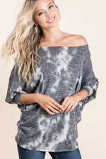 Tammy Tie Dye Off The Shoulder Top - POSH NOVA