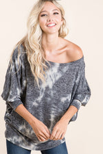 Tammy Tie Dye Off The Shoulder Top - POSH NOVA
