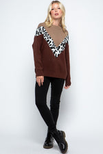Olivia V Sweater - POSH NOVA