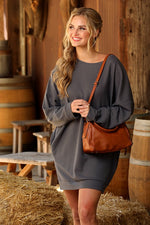 Cherish Me Waffle Knit Dress - POSH NOVA