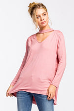Fifty Shades Top-Mauve - POSH NOVA