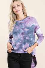 Tempt Me Tie Dye Tunic Top - POSH NOVA