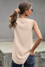Christina Lace Tank - POSH NOVA