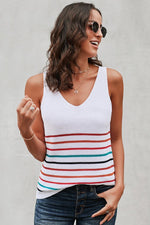 Palm Beach Sweater Tank - POSH NOVA