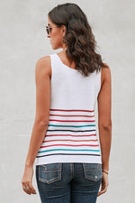 Palm Beach Sweater Tank - POSH NOVA