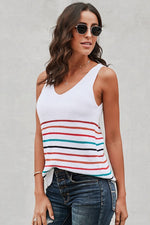 Palm Beach Sweater Tank - POSH NOVA