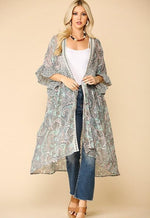 Paisley Dreamer Kimono - POSH NOVA