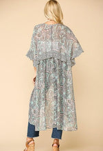 Paisley Dreamer Kimono - POSH NOVA