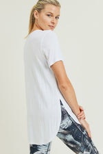 Basic Babe White Tee - POSH NOVA