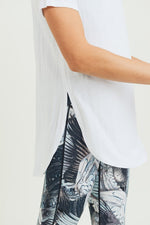 Basic Babe White Tee - POSH NOVA
