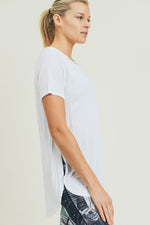 Basic Babe White Tee - POSH NOVA