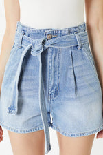 Malibu Paper Bag Shorts - POSH NOVA