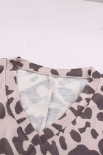 Leopard Maxi Dress with Slits - POSH NOVA