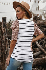 Sweet As Pie Puff Sleeve Top - POSH NOVA