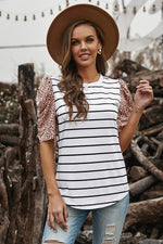 Sweet As Pie Puff Sleeve Top - POSH NOVA