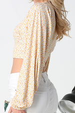Call Me Honey Floral Cropped Top
