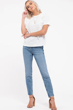 Claire Staple Ruffle Top - POSH NOVA