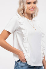 Claire Staple Ruffle Top - POSH NOVA
