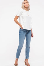 Claire Staple Ruffle Top - POSH NOVA