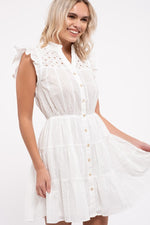 Perfectly Pretty White Dress - POSH NOVA