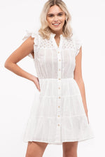 Perfectly Pretty White Dress - POSH NOVA