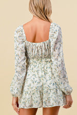 Be My Guest Floral Romper