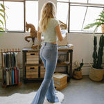 Fashion District Flare Jean - POSH NOVA