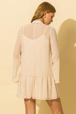 Paris Days Ivory Dress - POSH NOVA