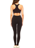 Distressed Vintage Sports Bra & Legging Set- Color Options - POSH NOVA