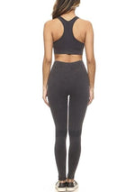 Distressed Vintage Sports Bra & Legging Set- Color Options - POSH NOVA