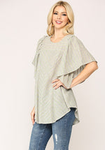 Flirty Fluttery Top - POSH NOVA