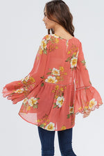 Bohemian Babe Top-Marsala - POSH NOVA