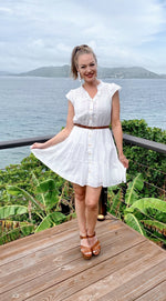 Perfectly Pretty White Dress - POSH NOVA