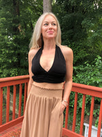 Basically Cute Black Halter Top - POSH NOVA