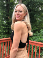 Basically Cute Black Halter Top - POSH NOVA
