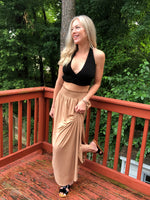 Basically Cute Black Halter Top - POSH NOVA