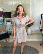 Dazed and Confused Shirt Dress - POSH NOVA