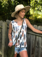 Feathered Outlaw Tank - POSH NOVA