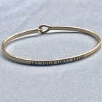 Let Your Light Shine Bracelet-Gold - POSH NOVA